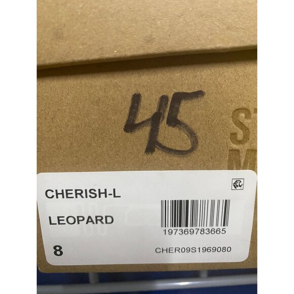 Steve Madden Cherish Women's Leopard Rubber Round Toe Slip On Shoes NIB - Picture 3 of 3